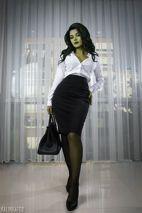 January 2, 2021. 0. 5601. Hottest Pictures Of She-Hulk. She-Hulk’s real name is Jennifer Walters. She is an American lawyer who, after being shot by a gangster. A blood transfusion saved She-hulk from her cousin Bruce Banner. Jennifer was born and grew in Los Angeles, California. Her parents were Sheriff Morris Walters and Elaine Banner-Walters.